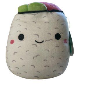 Squishmallows Shun the Sushi Plush 8” Official Kellytoy Food Squad Plush NWT